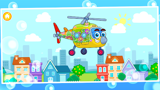 Airplane wash - Gameplay image of android game