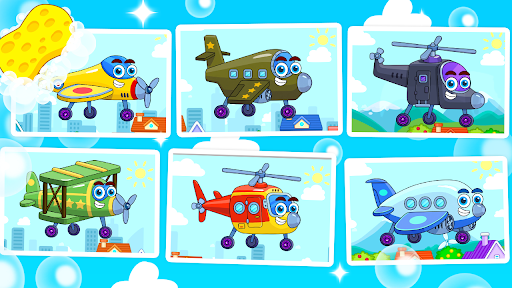 Airplane wash - Gameplay image of android game