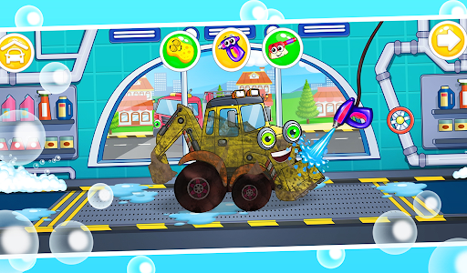 Wash Truck - Gameplay image of android game