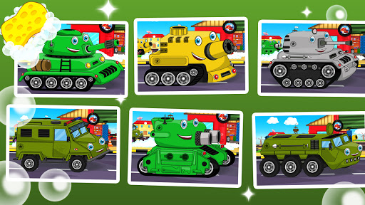 Tank washing - Gameplay image of android game