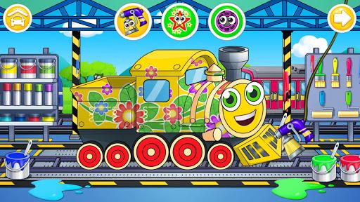 Train wash - عکس بازی موبایلی اندروید