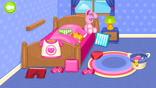 Cleaning the house - Gameplay image of android game