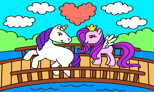 Princess coloring. - Gameplay image of android game