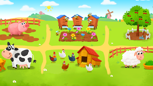 Farm game for kids - عکس برنامه موبایلی اندروید
