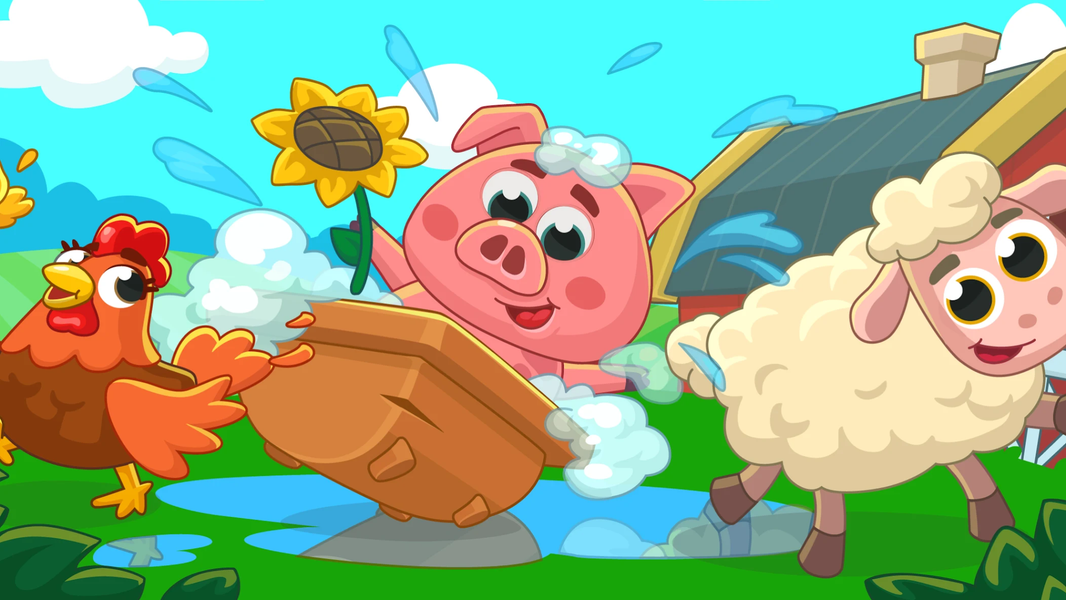 Farm for kids - عکس بازی موبایلی اندروید