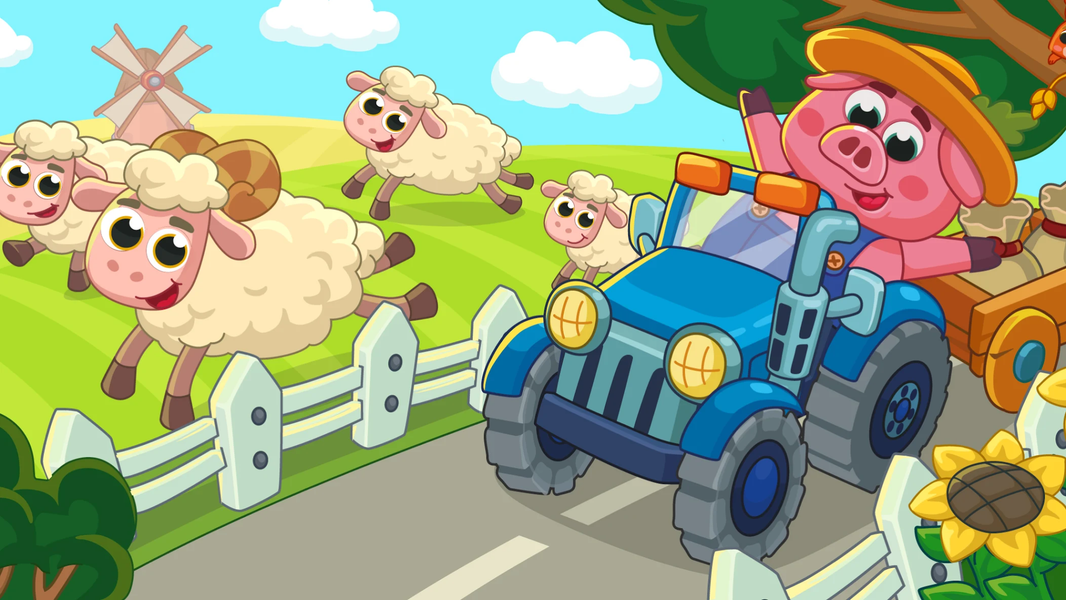 Farm for kids - عکس بازی موبایلی اندروید