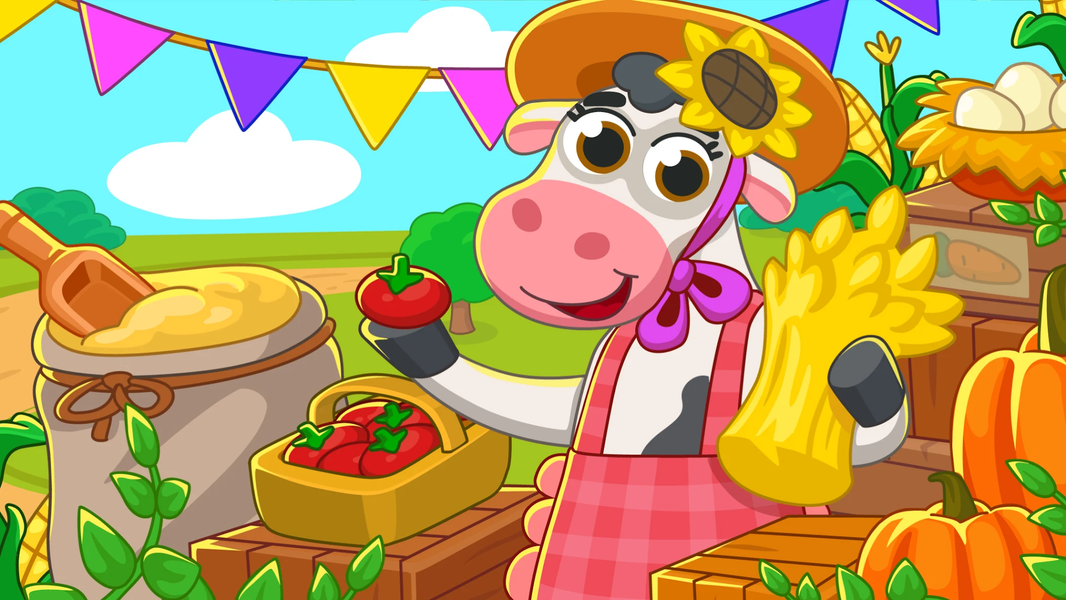 Farm for kids - عکس بازی موبایلی اندروید