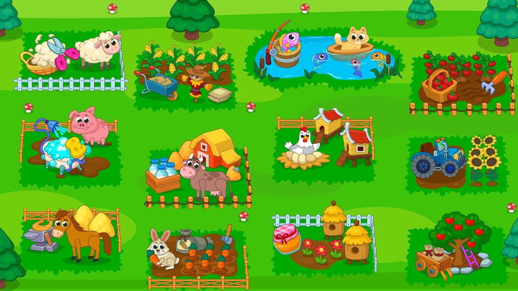 Farm for kids - عکس بازی موبایلی اندروید