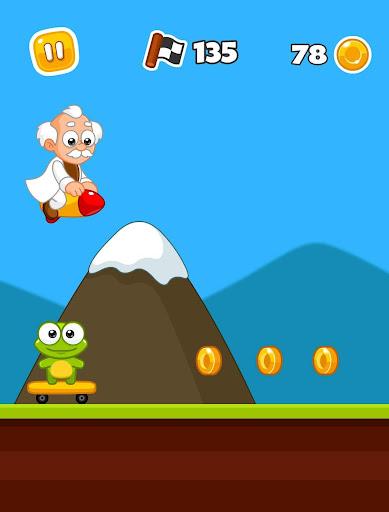 Frog: funny adventures - Gameplay image of android game