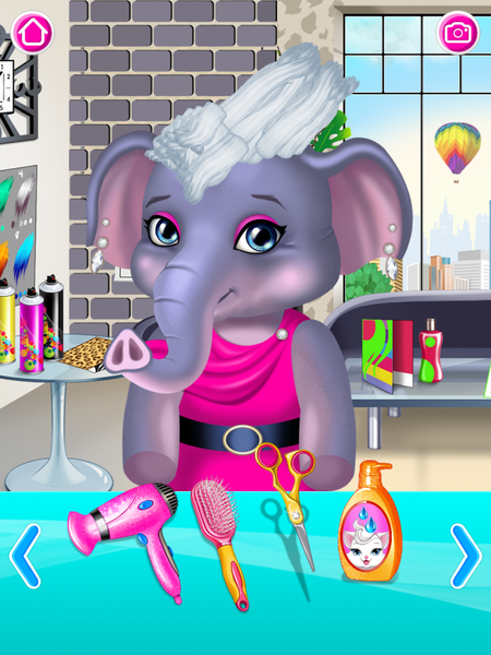 Beauty salon: hair salon - Gameplay image of android game