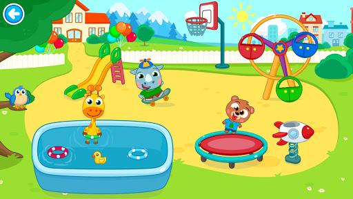 Kindergarten: baby care - Gameplay image of android game
