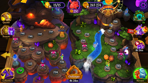 Story of Alcana: Match ۳ - عکس بازی موبایلی اندروید