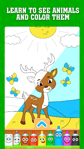 Animal coloring pages - عکس بازی موبایلی اندروید