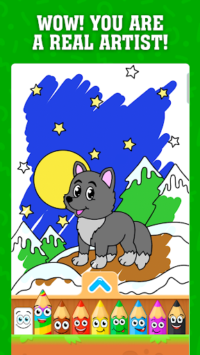 Animal coloring pages - عکس بازی موبایلی اندروید