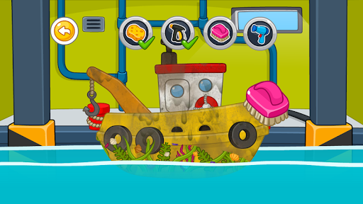 Ship wash - Gameplay image of android game