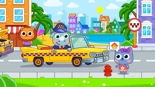 Taxi for kids - Image screenshot of android app