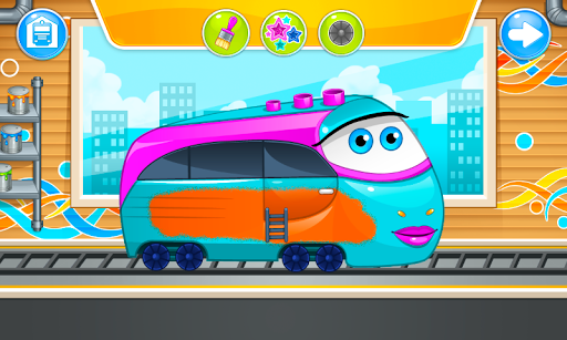 Mechanic : repair of trains - عکس بازی موبایلی اندروید