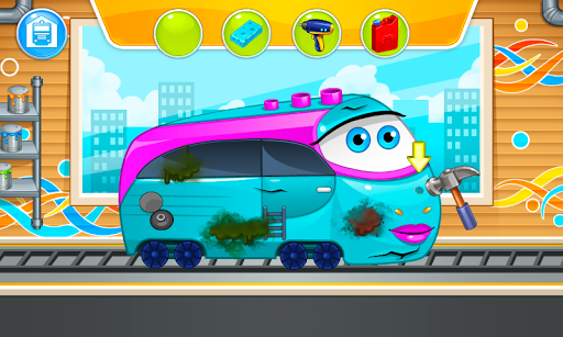 Mechanic : repair of trains - عکس بازی موبایلی اندروید