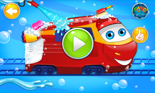 Train Wash - Gameplay image of android game