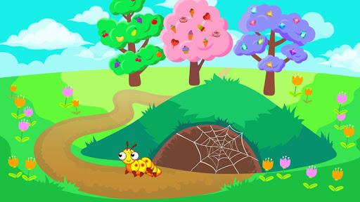 Kids worms - Gameplay image of android game