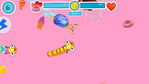 Kids worms - Gameplay image of android game