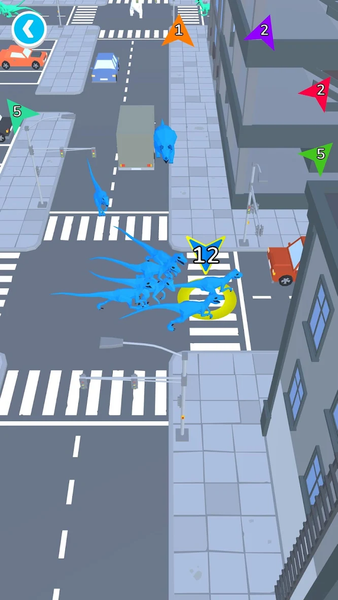 Dino Crowd - Gameplay image of android game