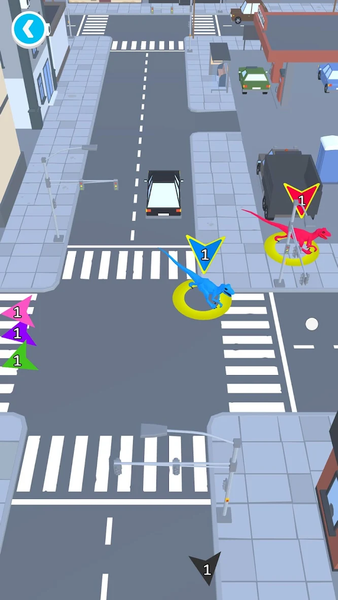 Dino Crowd - Gameplay image of android game
