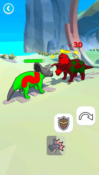 Dino Fight - عکس بازی موبایلی اندروید