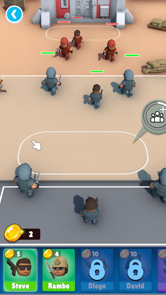 Footmen Tactics - عکس بازی موبایلی اندروید