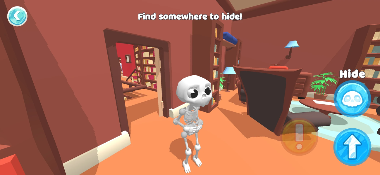 Hide N' Seek: Dogs & Skeletons - Gameplay image of android game