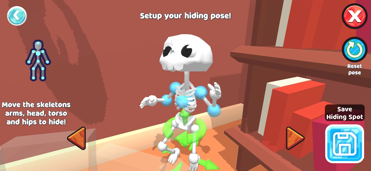 Hide N' Seek: Dogs & Skeletons - Gameplay image of android game