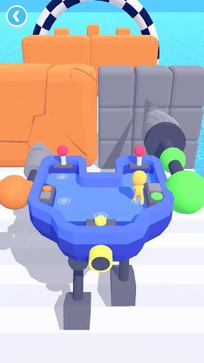 Mecha Run - Gameplay image of android game