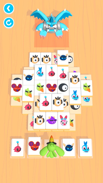 Monster Mahjong - Gameplay image of android game