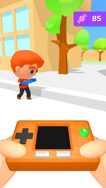 Retro Battle - Gameplay image of android game