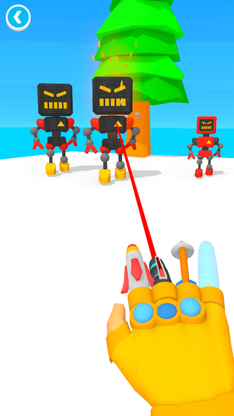 Robot Fingers - Gameplay image of android game