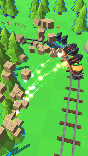 Train Adventure - Gameplay image of android game