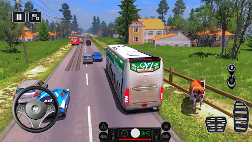 Modern Bus Simulator ۳D Game - عکس بازی موبایلی اندروید