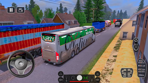 Modern Bus Simulator ۳D Game - عکس بازی موبایلی اندروید