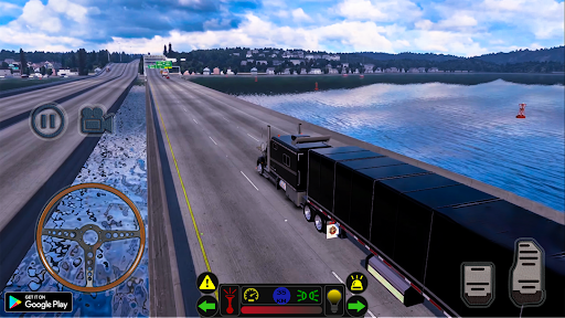 Truck Simulator : Trailer Game - عکس بازی موبایلی اندروید