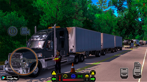 Truck Simulator : Trailer Game - Gameplay image of android game