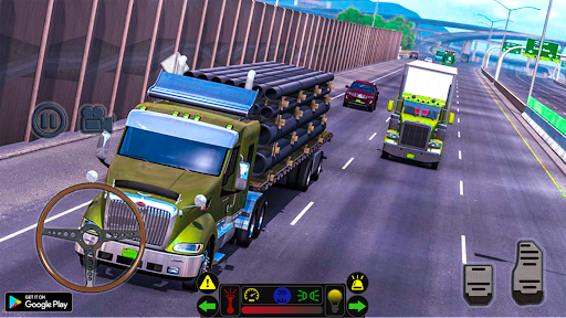 Truck Simulator : Trailer Game - عکس بازی موبایلی اندروید