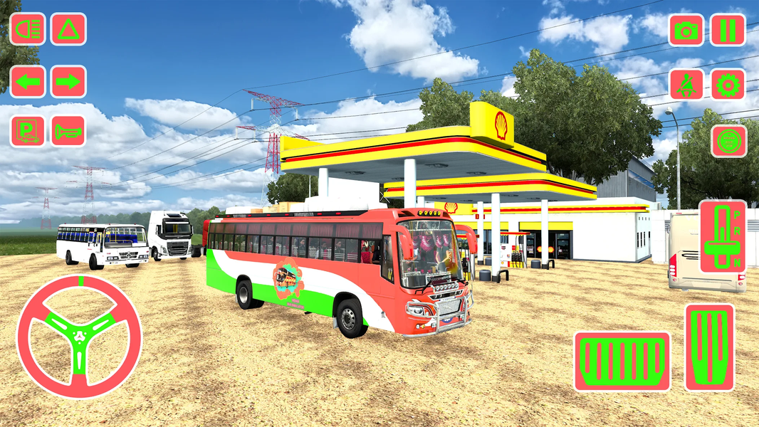 Indian Bus Simulator Game - عکس بازی موبایلی اندروید