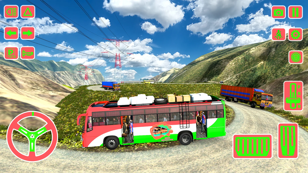 Indian Bus Simulator Game - عکس بازی موبایلی اندروید