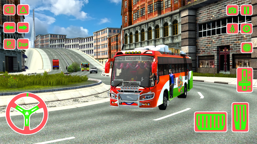 Indian Bus Simulator Game - عکس بازی موبایلی اندروید
