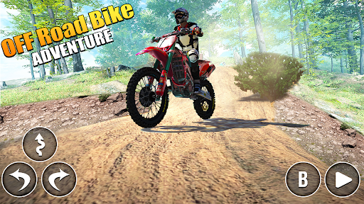 Jogo de moto de trilha Motorcycle game offroad 