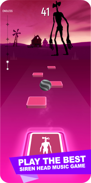 Siren Music Tiles Hop - عکس بازی موبایلی اندروید