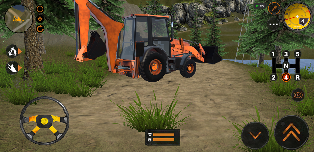 Backhoe Loader JCB Simulator - عکس بازی موبایلی اندروید