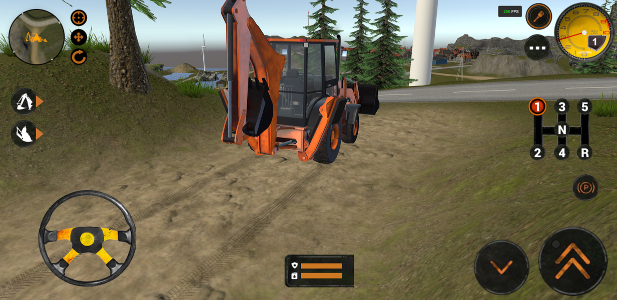 Backhoe Loader JCB Simulator - عکس بازی موبایلی اندروید