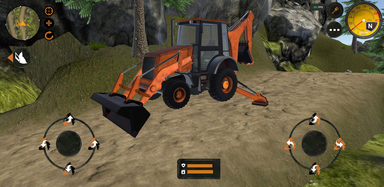 Backhoe Loader JCB Simulator - عکس بازی موبایلی اندروید