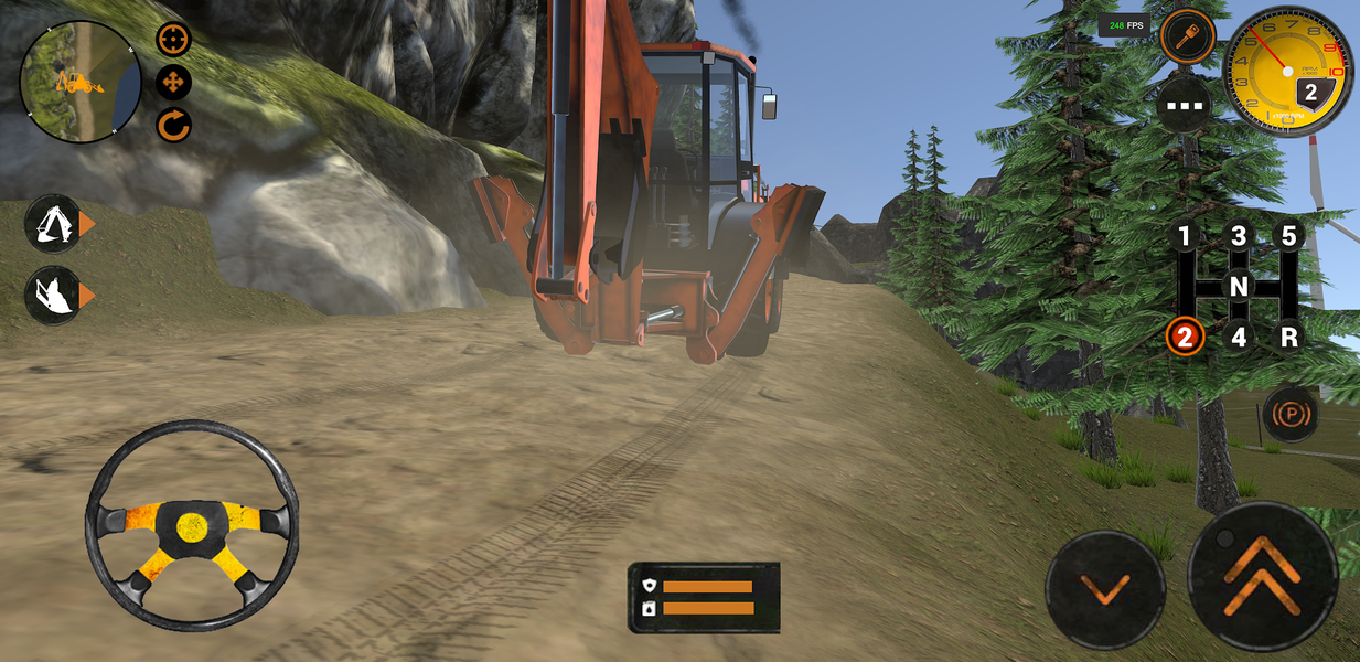 Backhoe Loader JCB Simulator - عکس بازی موبایلی اندروید